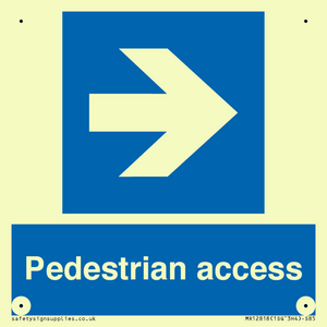 Pedestrian access